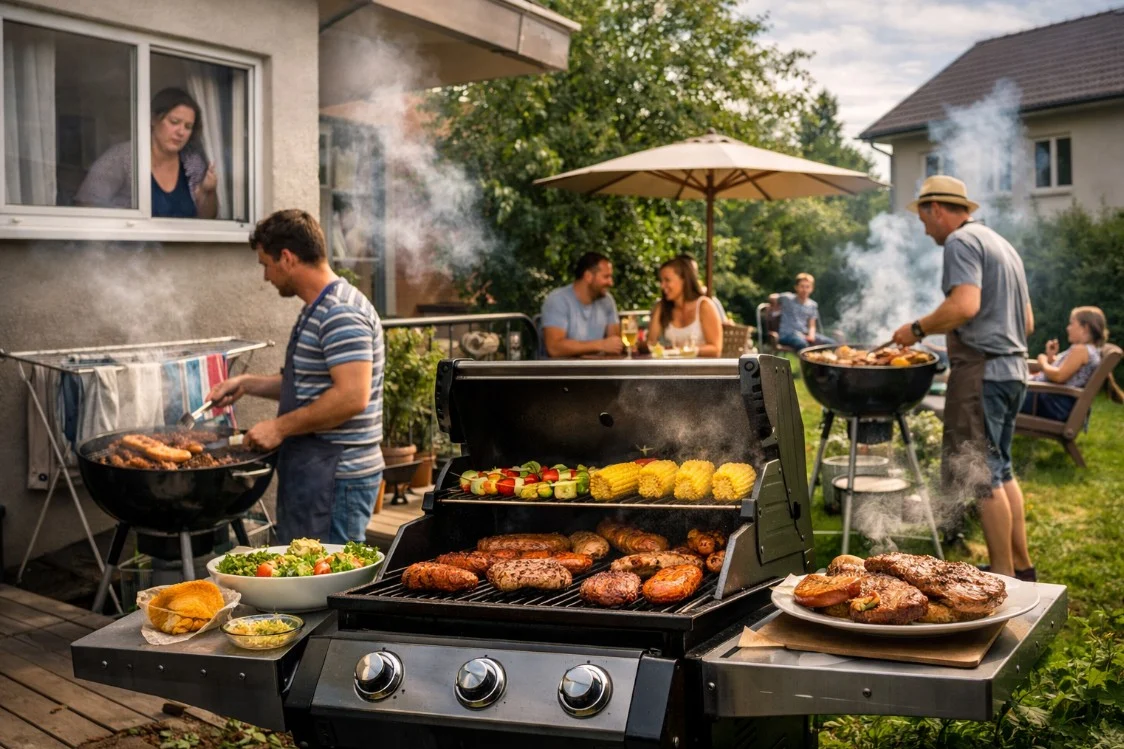Grillen auf Balkon, Terrasse und im Garten: Was Mieter dürfen, wann Vermieter eingreifen können und wo Grenzen verlaufen