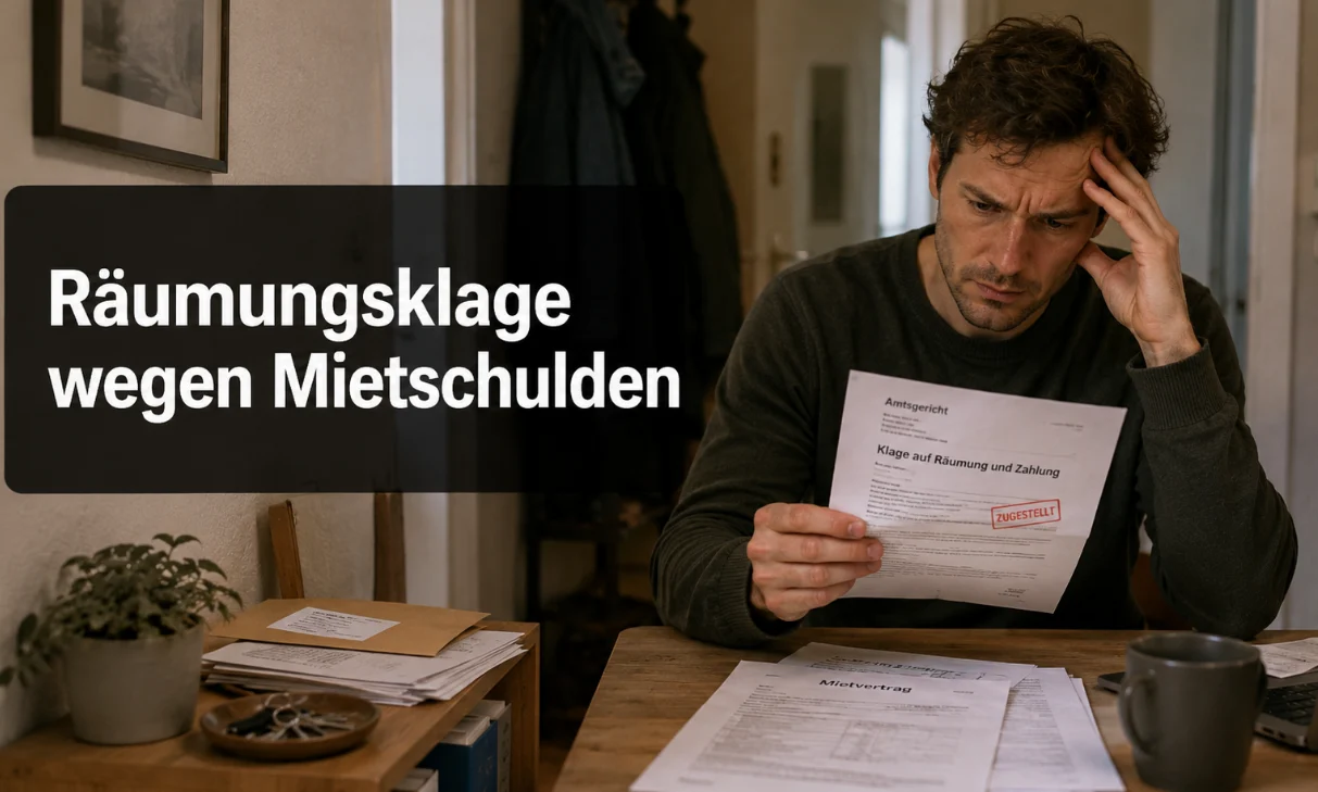 Räumungsklage wegen Mietschulden: Ablauf, Kosten, Verteidigung und letzte Möglichkeiten für Mieter